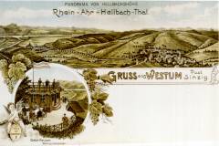 Postkarte von Westum (bitte anklicken zum Vergrößern)