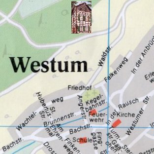 Detailkarte Westum